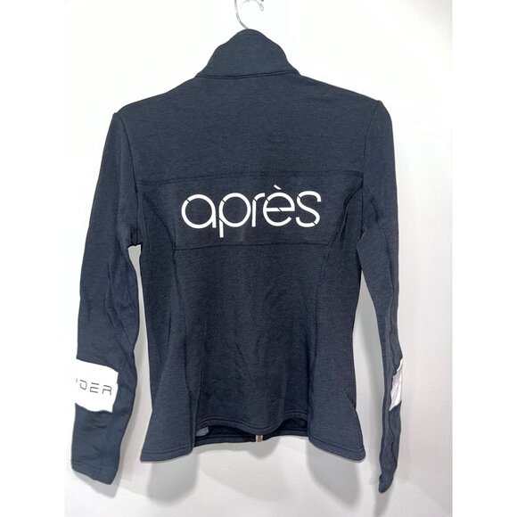 Spyder Womens Speed Full Zip Fleece Jacket Black Size Small NWT - Picture 3 of 9
